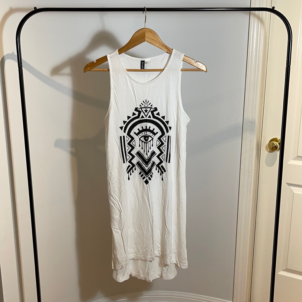 H&M Tribal Eyeball Print Dress
